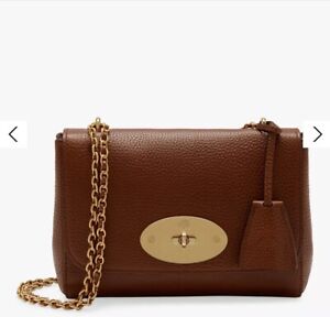 Mulberry Lily Classic Grain Leather Shoulder Bag, Oak *BRAND NEW*