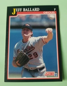 1991 Score #243 Jeff Ballard Baltimore Orioles - Bild 1 von 2