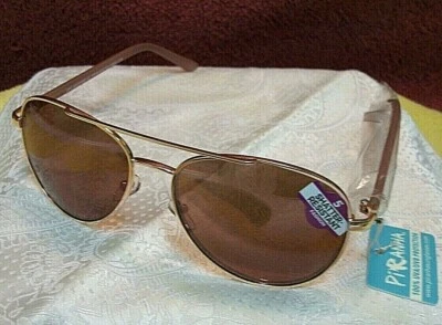 Piranha Retro-Collection Aviator Sophia Sunglasses 60014 Unisex - Image 1 of 4