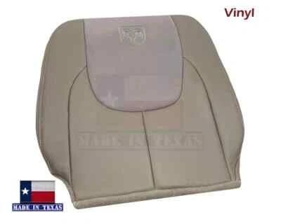 Cubierta de asiento gris superior del lado del conductor para Dodge Ram 1500 2500 Laramie 2002 2003 Foto 1 de 4