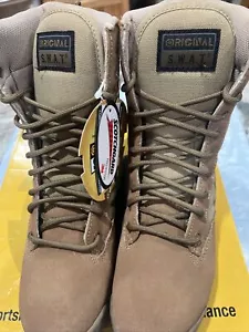 Botas bronceadas originales SWAT 115002 clásicas 9" para hombre 7 1/2 - Imagen 1 de 13