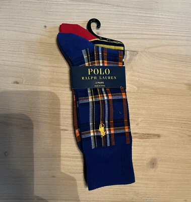 Calcetines a rayas y cuadros Polo Ralph Lauren para hombre Foto 1 de 4