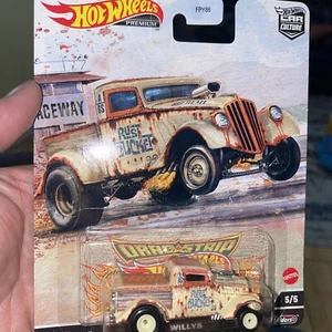 2022 Hot Wheels Car Culture Drag Strip Demons #5 '33 Willys - Picture 1 of 2