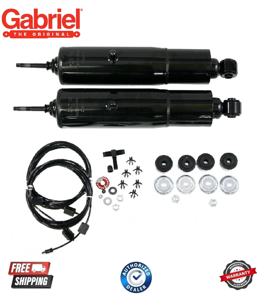 Amortiguadores traseros ajustables de aire para Ford F-150 75-79 Gabriel 49178 HiJackers Foto 1 de 1