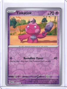 Juego de cartas coleccionables Tinkatink Reverse Holo #83 Pokemon Paradox Rift 2023 - Imagen 1 de 2