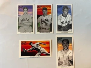 Mini tarjetas de béisbol Obak Tristar 2009 MLB de EE. UU. Rizzuto Seaver Paige Robinson radiocontrol - Imagen 1 de 2