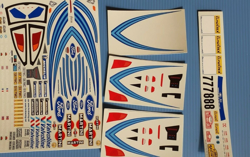 1/24 Decal Ford Focus WRC Rally Montecarlo 1999 - Immagine 1 di 1