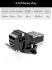 3/4 Inch Milling Machine Lockdown Vise Industrial Grade Heavy Duty Machine