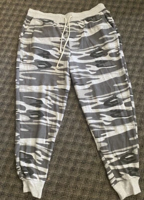 Pantalones de vellón estampados alternativos para hombre, camuflaje eco OATMEAL XL nuevos con etiqueta Foto 1 de 4