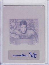 2012 Leaf Legends of Sport Auto AKA Printing Plate Mark Spitz magenta 1/1