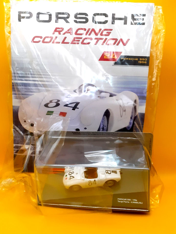Die cast 1/43 Modellino Auto Porsche 550 Targa Florio 1956 U. Maglioli - Immagine 1 di 2