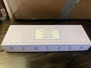 Perlier Lavender Honey Softening Soap - Three 4.4 Oz Sealed Bars Gift Set - Picture 1 of 4