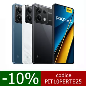 Xiaomi POCO X6 5G Smartphone 12+256GB 8+25GB NFC 120Hz 67W 64MP 6.67"Snapdragon - Zdjęcie 1 z 22