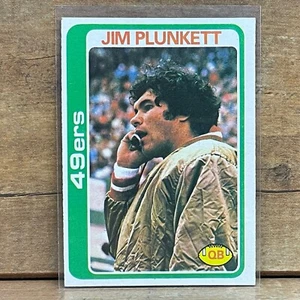 1978 Topps Football Card #131 Jim Plunkett San Francisco 49ers - Vintage Card - Picture 1 of 2