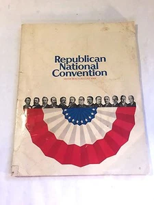 Vtg 29TH REPUBLICAN NATIONAL CONVENTION PROGRAM 1968 Miami Beach Fla Souvenir - Picture 1 of 9