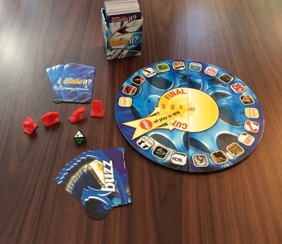 Movie Scene It Board Game  2nd Edition DVD By Mattel 2007 Missing DVD  - Image 1 of 4