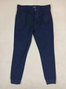 Mother Pants Womens 27 French Kissing Pleated Trainer Pant Tapered Stretch - Picture 1 of 14