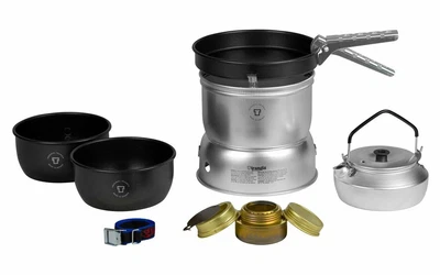 Juego de cocina para estufa de alcohol Trangia Storm Cooker 27-6 UL con ollas antiadherentes y sartén Foto 1 de 4