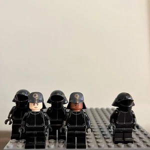 LEGO STAR WARS USED LOT 5 FIRST ORDER CREW MINIFIGURES 75104 sw0654 sw0671 - 1T - Picture 1 of 1