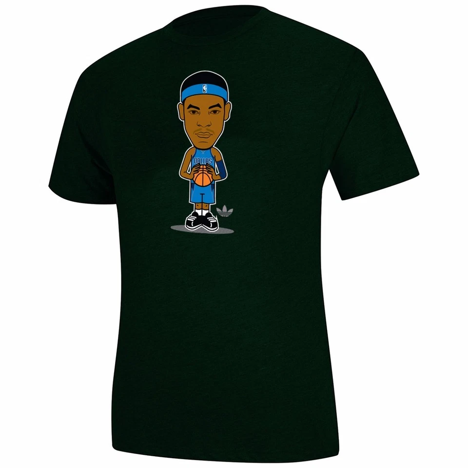 Camiseta Rajon Rondo Adidas NBA Dallas Mavericks Para Hombre "Geek Up" Negra Tri-Mezcla Foto 1 de 1