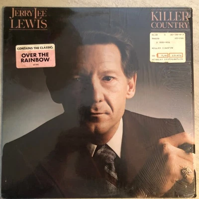 Jerry Lee Lewis Killer Country LP 1980 Elektra 6E-291 In Shrink! - Image 1 of 4