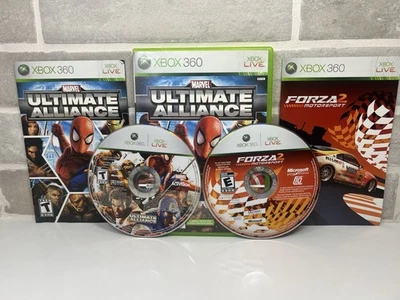 Marvel: Ultimate Alliance/Forza Motorsport 2 -Microsoft Xbox 360 Complete In Box - Image 1 of 4