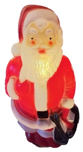 Vintage Empire 1968 13" Weihnachtsmann Weihnachten Blasform - kein Licht Made in USA - Bild 1 von 10