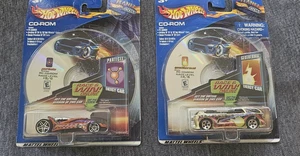 2 Planet Hot Wheels CDRom 2001 Particle Energy & Geothermal Car Vulture Deora #3 - Picture 1 of 21