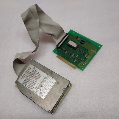 Vintage MiniScribe Hard Drive 3.5" HDD with 8-bit Controller Card - Image 1 of 4