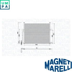 CONDENSER AIR CONDITIONING 350203776000 FOR BMW Z4/E86/Roadster/E85 N20B20 2.0L - Picture 1 of 8