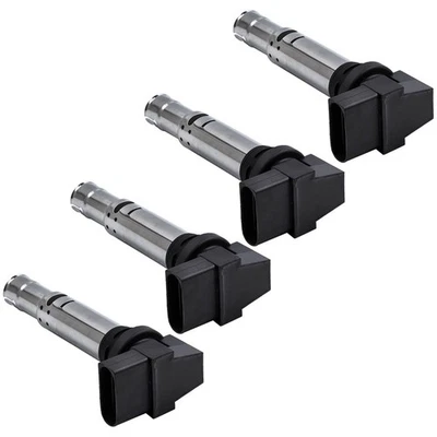 4x Ignition Coils for Audi A1 A3 Skoda Fabia Octavia VW Polo Jetta YETI  1.6L - Image 1 of 4