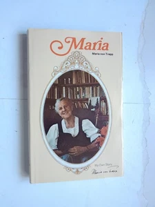 MARIA Maria Von Trapp 1972 Stated 1st Edition Hardback SIGNED - Picture 1 of 8