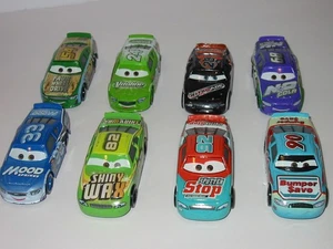 Disney Pixar Cars PISTON CUP RACERS #92 SPUTTER STOP #90 PARACHOQUES AHORRA LOTE DE 1:55 - Imagen 1 de 10