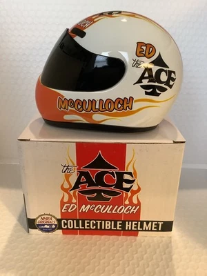 NHRA ACE Ed McCulloch Speed 适用于所有迷你 6 1/4 英寸收藏品头盔 #197 — 第 1/4 张图片