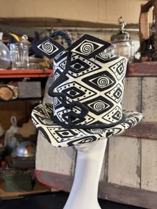 Vintage Crazy Custom Top Hat By Trish Schilling millinery Guthrie Theater - Picture 1 of 11