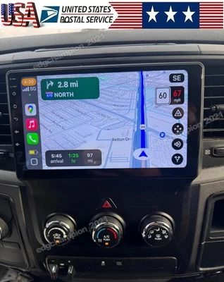 Para 2013-2018 Dodge Ram 1500 2500 3500 rádio Android 13 estéreo carplay navegação GPS - Imagem 1 de 4