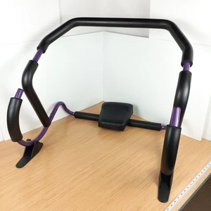 Original Purple Ab Roller Plus Crunch Rocker For Abdominal Exercise Stabilizer - Picture 1 of 20