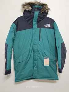 Herren XL The North Face Bedford Mcmurdo Daunen Parka Thermo Winterjacke Grün - Bild 1 von 12