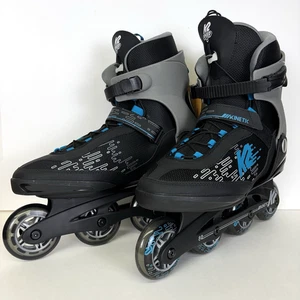 K2 Skate Damen Kinetic 80 schwarz und türkis Inline Skates Gr. 13 Nr. I220200801 - Bild 1 von 9