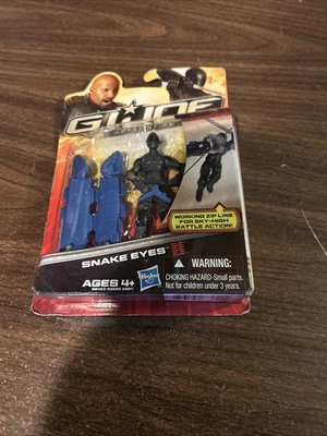 G.I. FIGURA HASBRO 2012 JOE REPRESALIATION 3.75" OJOS DE SERPIENTE (ZIP LINE) Foto 1 de 2