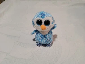 Ty Beanie Boo Boos ICE CUBE the PENGUIN 6” (Sparkle Eyes) - Picture 1 of 6