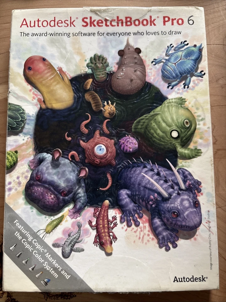 Autodesk SketchBook Pro 6 with Serial # and Product Key Software - Image 1 of 4