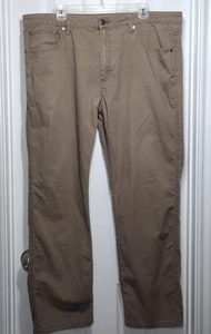 Magellan Hose Herren 38x32 Fleckableiter Khaki Hellbraun Baumwolle Stretch Braun Canvas - Bild 1 von 11