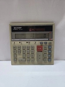 Sharp Compet QS-2130 12-Digit Desktop Twin Power Solar Calculator TESTED - Picture 1 of 4