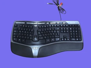 🎯 🖥️ Microsoft Natural Ergonomic Keyboard 4000 v1 – (QWERTZ-Layout) - Afbeelding 1 van 7