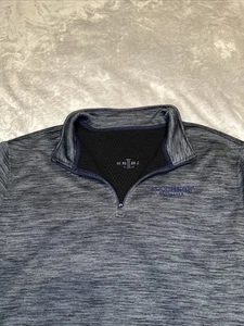 Lucchese Boot Maker 1/4 Zip Pullover 2X Thermo Tek Fleece gefüttert gesticktes Logo - Bild 1 von 18