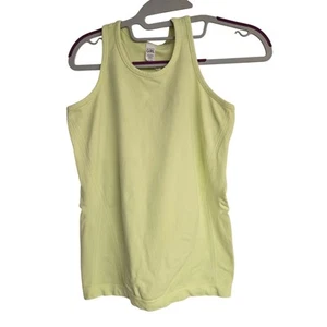 Girl's Athleta Girl Neon Yellow Athletic Tank Top | Size XL (14) - Picture 1 of 7
