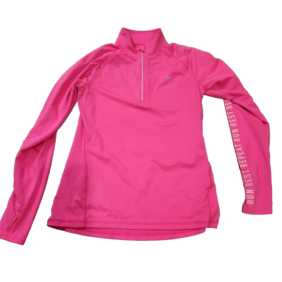 Go Dri Long Sleeve Athletic Shirt Old Navy Active Semi Fitted Women Sz S/P - Image 1 of 4