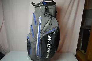 Founders Club Cart Golf Bag 14 Way Organizer top divider with Rain Hood - Picture 1 of 5