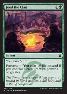MRM FR/VF 4x Nourrir le clan (Feed the Clan) MTG Magic KTK - Picture 1 of 1
